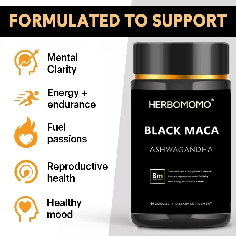 Vitality Fusion: Pure Black Maca & Ashwagandha Blend