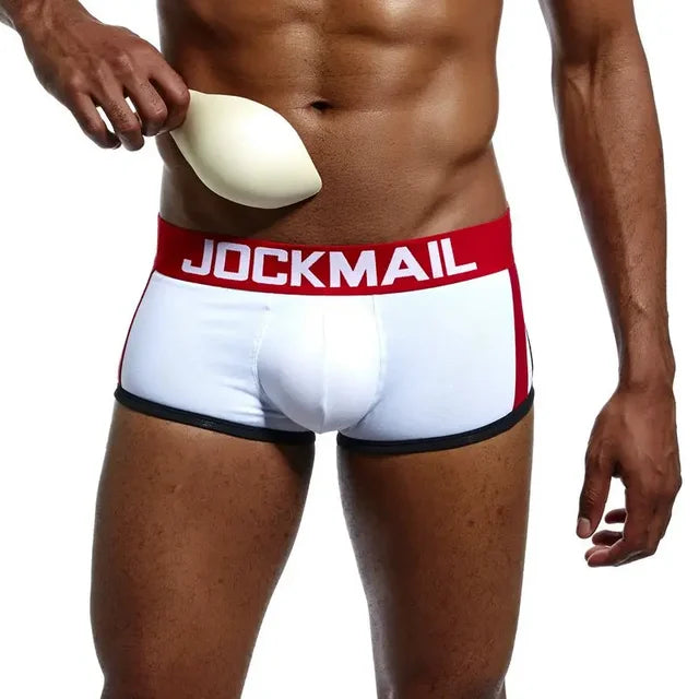 Peek-a-Boo Package Padded Boxers/Briefs