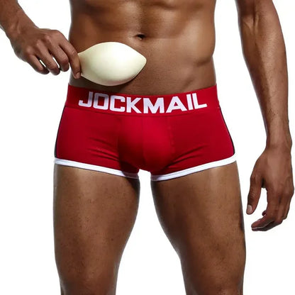 Peek-a-Boo Package Padded Boxers/Briefs