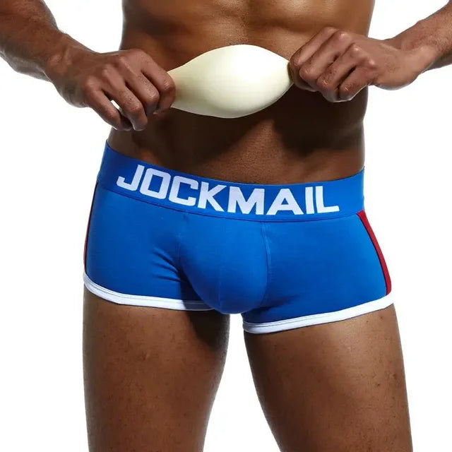 Peek-a-Boo Package Padded Boxers/Briefs